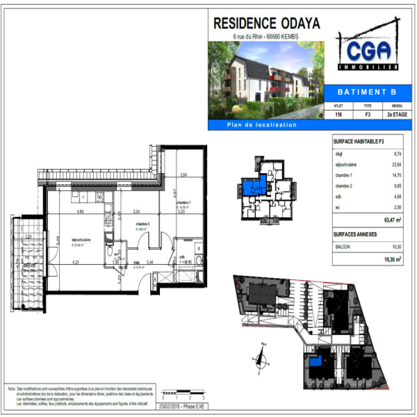 Offres de location Appartement Kembs 68680